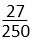 เศษ 27 ส่วน 250